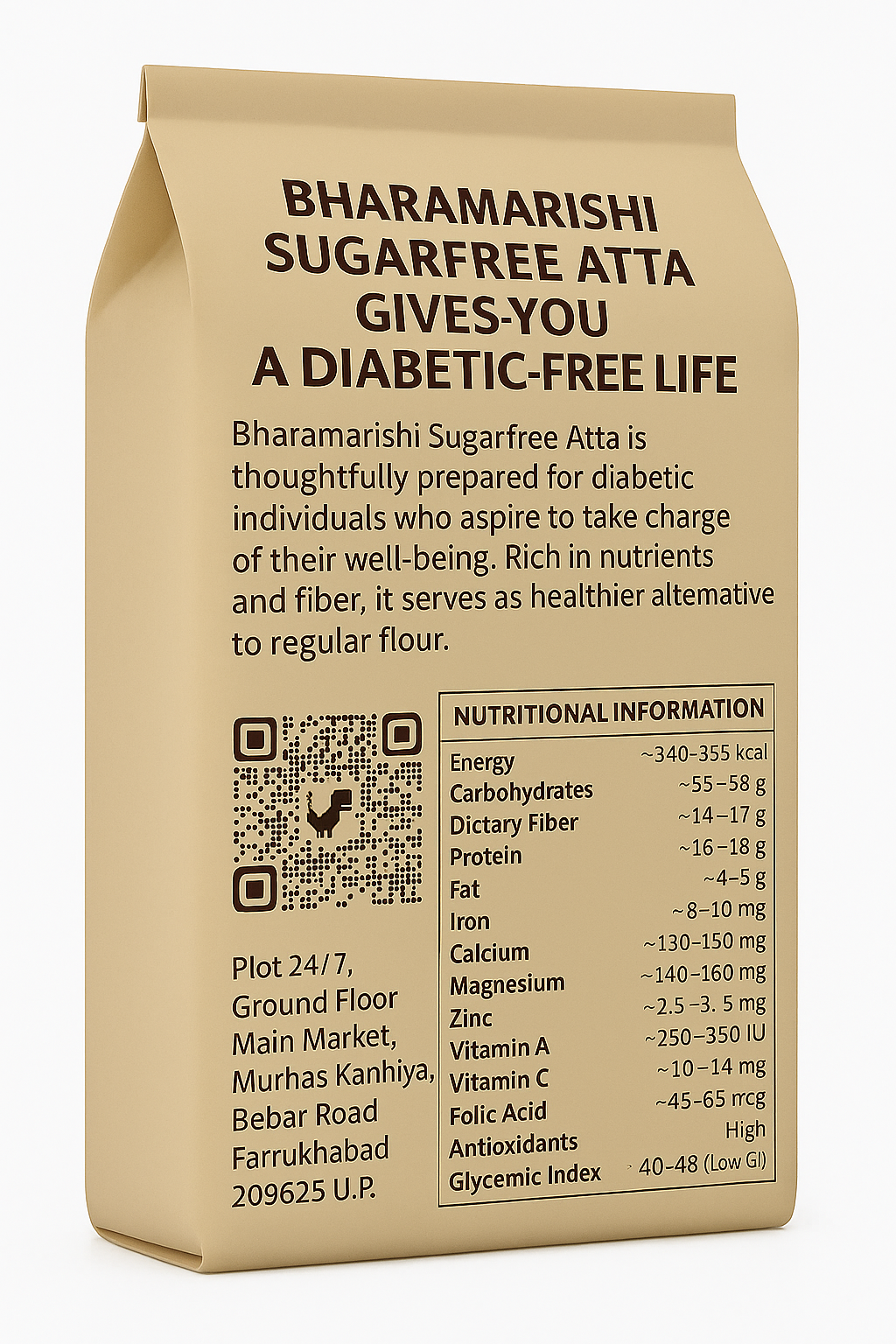 Bhramarishi Ayurveda Sugar-Free Atta